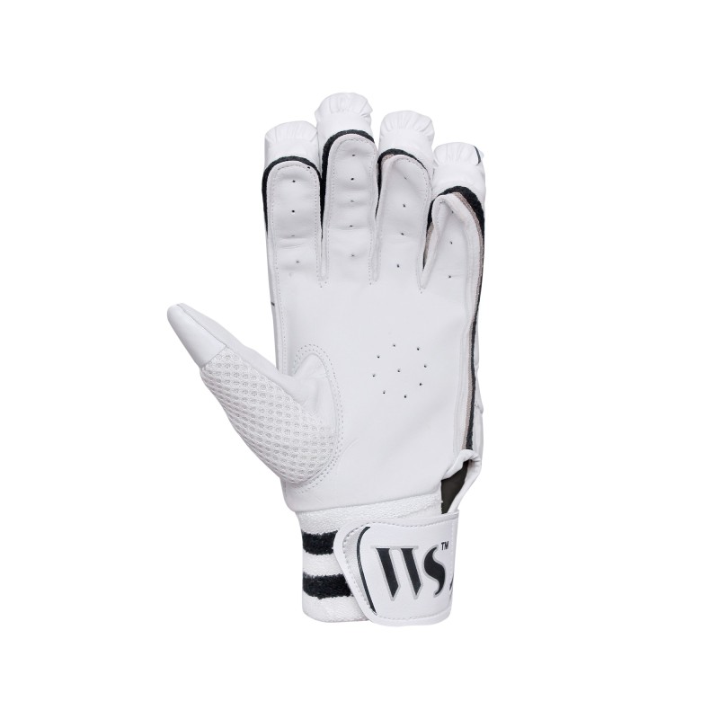 Whitedot Eleanor White Cricket Batting Gloves