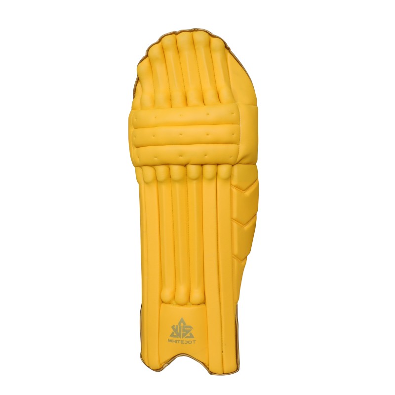 Whitedot Alpha Yellow Gold Players Cricket Batting Pad