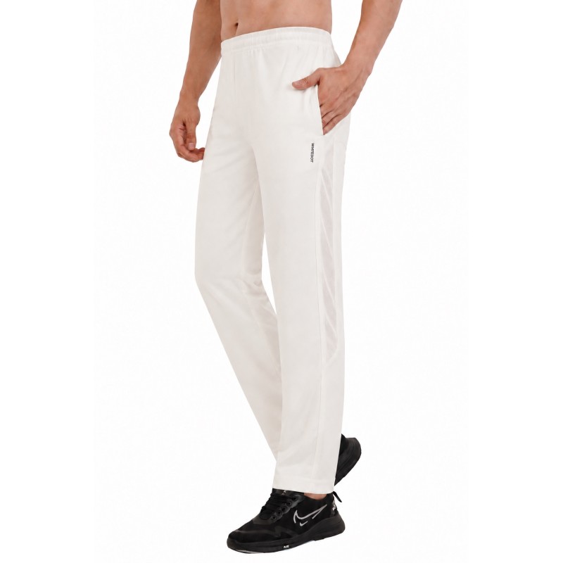 Whitedot Hexa Quick Dry Cricket Trouser - Off White Whitedot Hexa Quick Dry Cricket Trouser - Off White