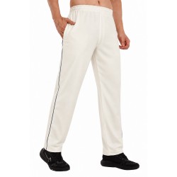 Whitedot Omega Quick Dry Cricket Trouser Pants - Off White