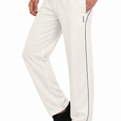 Whitedot Omega Quick Dry Cricket Trouser Pants - Off White