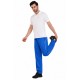 Whitedot Omega Quick Dry Cricket Trouser Pants - Royal Blue