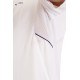 Whitedot Omega Quick Dry Half Sleeves Polo T-Shirt - White