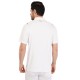 Whitedot Omega Quick Dry Half Sleeves Polo T-Shirt - White