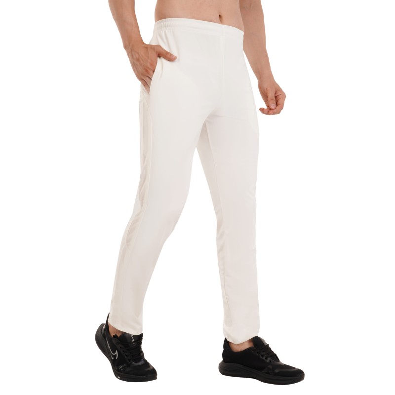 Whitedot Hexa Quick Dry Cricket Trouser - Off White