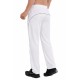 Whitedot Omega Quick Dry White Trouser Pants - White