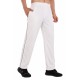 Whitedot Omega Quick Dry White Trouser Pants - White