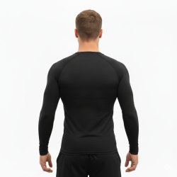 Whitedot Sigma Black Long Sleeve Compression Top Whitedot Sigma Black Long Sleeve Compression Top