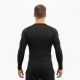 Whitedot Sigma Black Long Sleeve Compression Top Whitedot Sigma Black Long Sleeve Compression Top