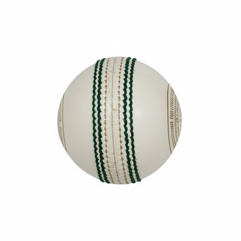 Whitedot Albatross White Cricket Leather Ball - 40 Over - Pack of 6