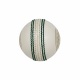 Whitedot Albatross White Cricket Leather Ball - 40 Over - Pack of 6