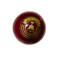 Whitedot Eleanor Red Cricket Leather Ball - 30 Over - Pack of 6 Whitedot Eleanor Red Cricket Leather Ball - 30 Over - Pack of 6