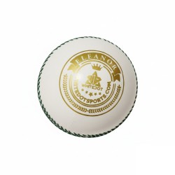 Whitedot Eleanor White Cricket Leather Ball - 30 Over - Pack of 6 Whitedot Eleanor White Cricket Leather Ball - 30 Over - Pack of 6
