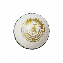 Whitedot Teal White Cricket Leather Ball - 10 Over - Pack of 6 Whitedot Teal White Cricket Leather Ball - 10 Over - Pack of 6