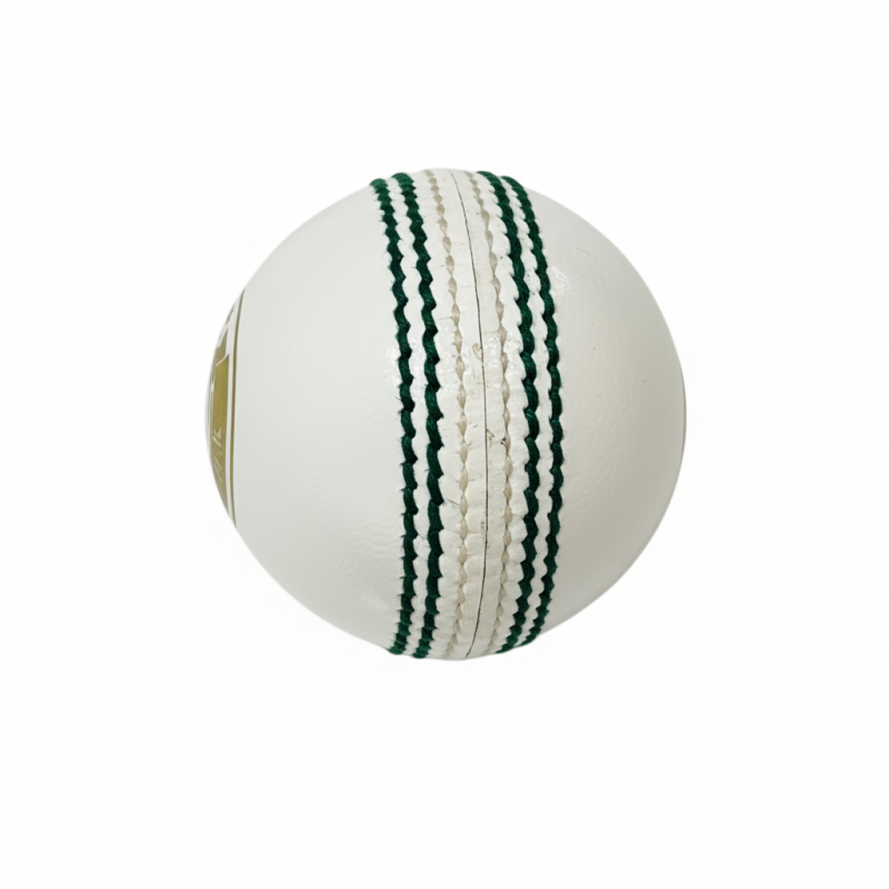 Whitedot Eleanor White Cricket Leather Ball - 30 Over - Pack of 6 Whitedot Eleanor White Cricket Leather Ball - 30 Over - Pack of 6