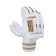 Whitedot Albatross Gold Players Cricket Batting Gloves - White Gold