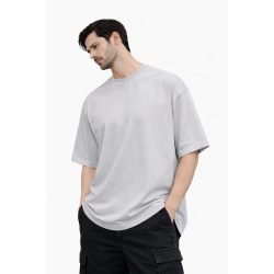 L Grey Drop Shoulder T-shirt L Grey Drop Shoulder T-shirt