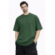Green Drop Shoulder T-shirt