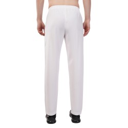 Whitedot Novelty Quick Dry Cricket Trouser Pants - White