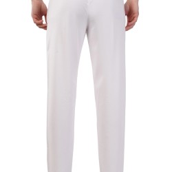 Whitedot Novelty Quick Dry Cricket Trouser Pants - White