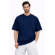 Navy Drop Shoulder T-shirt