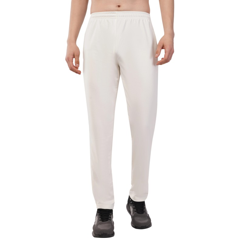 Whitedot Novelty Quick Dry Cricket Trouser Pants - Off-White