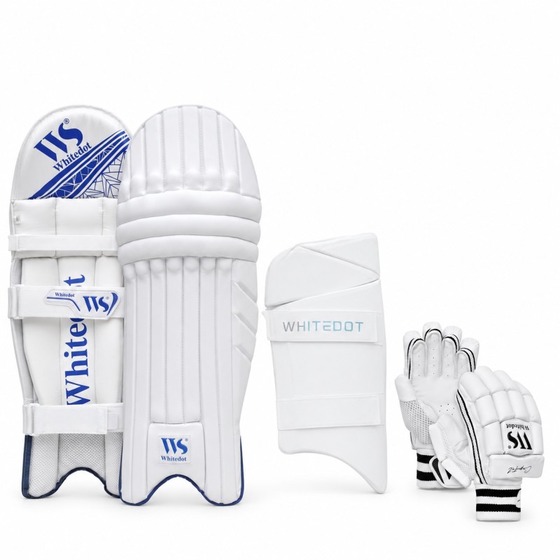 Whitedot Eleanor 3.1 Cricket Combo Kit with Thigh Guard