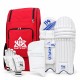 Whitedot Eleanor 4.0 Cricket Combo Kit with Elite Red Kitbag