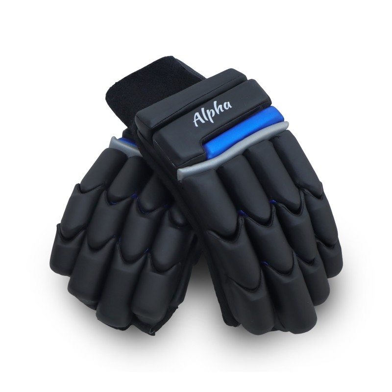Whitedot Alpha Black Players Cricket Batting Gloves Whitedot Alpha Black Players Cricket Batting Gloves