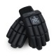 Whitedot Capital Black Cricket Batting Gloves