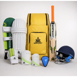 Whitedot Elite Kashmir Willow Cricket Combo Kit