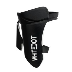 Whitedot Dot 3.1 Levlorn Cricket Combo Thigh Guard Black and White