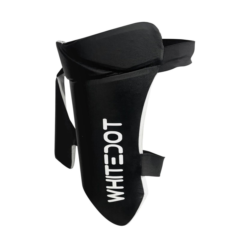 Whitedot Dot 3.1 Levlorn Cricket Combo Thigh Guard Black and White