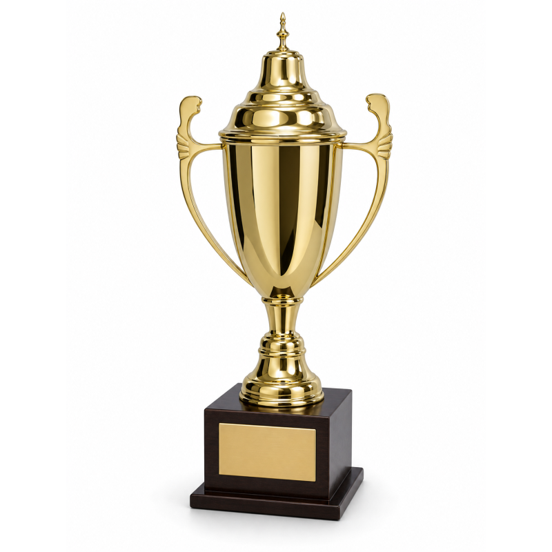 Whitedot Gamma Metal Trophy - 16 Inch