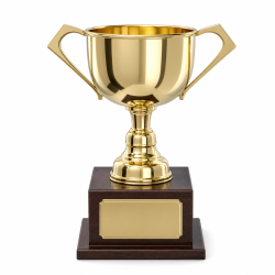 Whitedot Eta Metal Trophy - 7.5 Inch