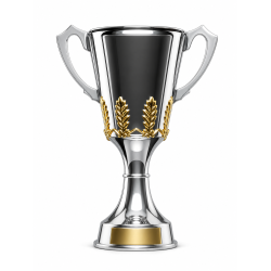 Whitedot Mu Metal Trophy - 20 Inch Whitedot Mu Metal Trophy - 20 Inch