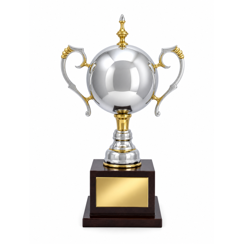 Whitedot Tau Metal Trophy - 14 Inch