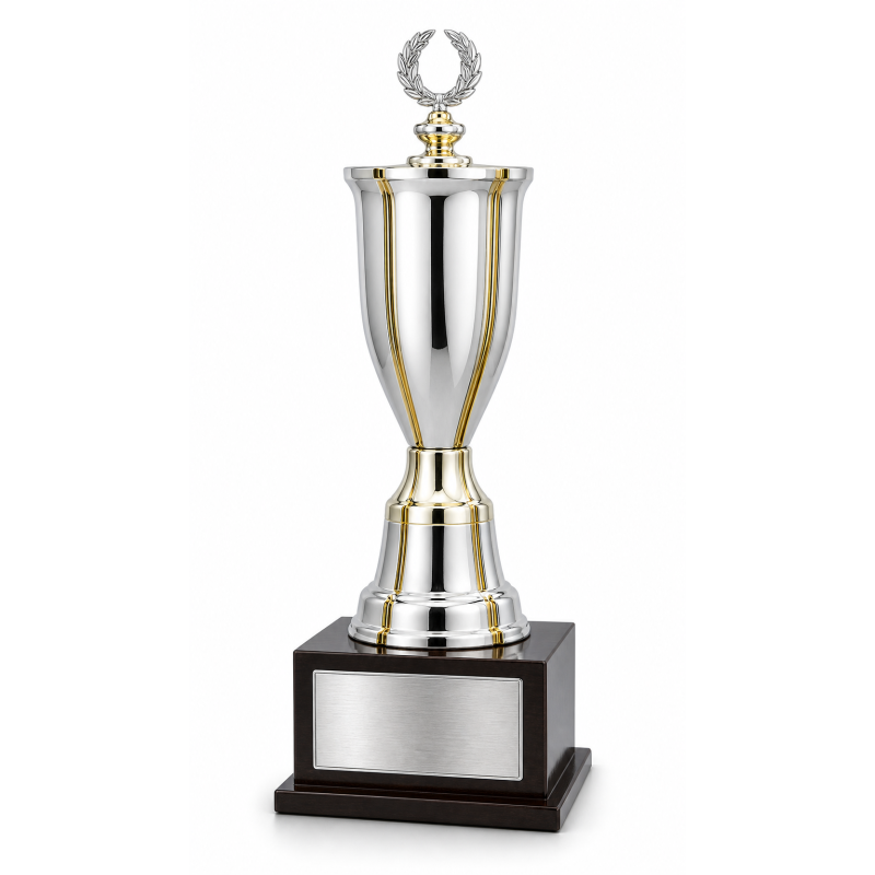 Whitedot Omega Metal Trophy - 10 Inch Whitedot Omega Metal Trophy - 10 Inch