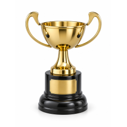 Whitedot Lyra Metal Trophy - 7 Inch Whitedot Lyra Metal Trophy - 7 Inch