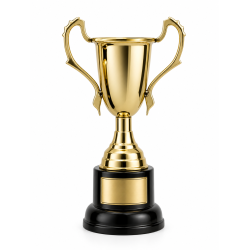 Whitedot Zenith Metal Trophy - 5 Inch Whitedot Zenith Metal Trophy - 5 Inch