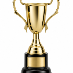 Whitedot Zenith Metal Trophy - 5 Inch