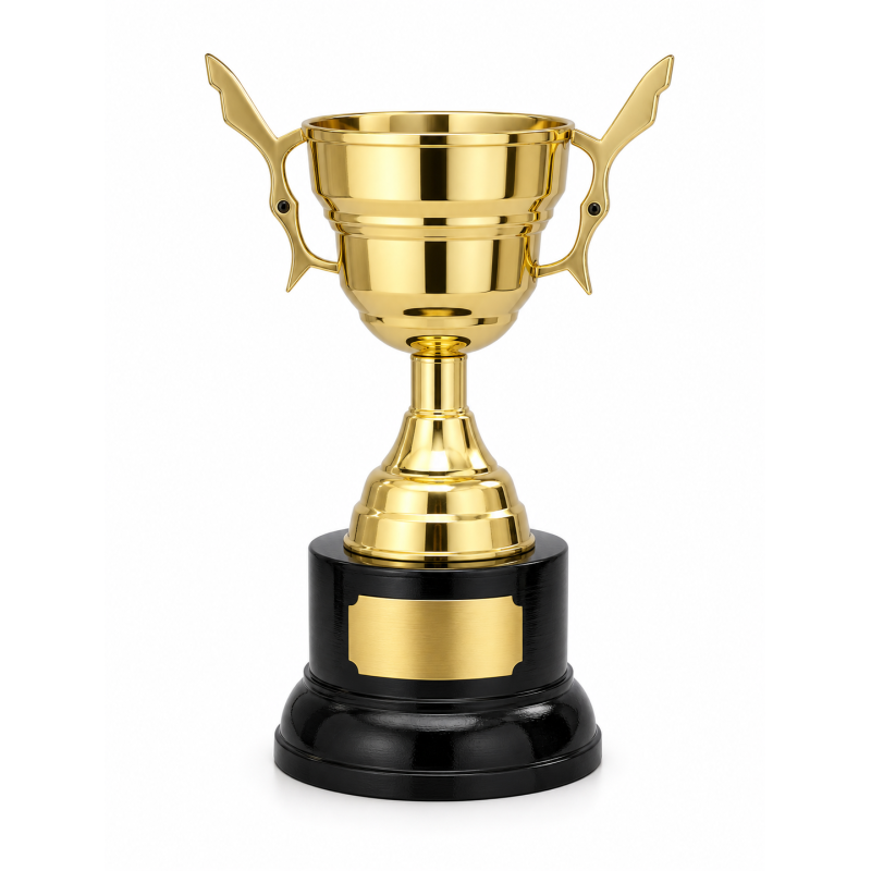 Whitedot Solis Metal Trophy - 5 Inch Whitedot Solis Metal Trophy - 5 Inch