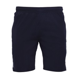 Whitedot Navy Blue Training Shorts - Zipper Pockets Whitedot Navy Blue Training Shorts - Zipper Pockets