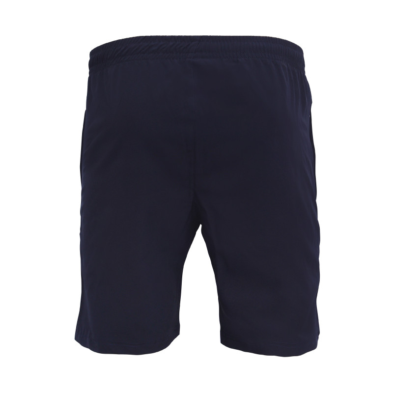 Whitedot Navy Blue Training Shorts - Zipper Pockets