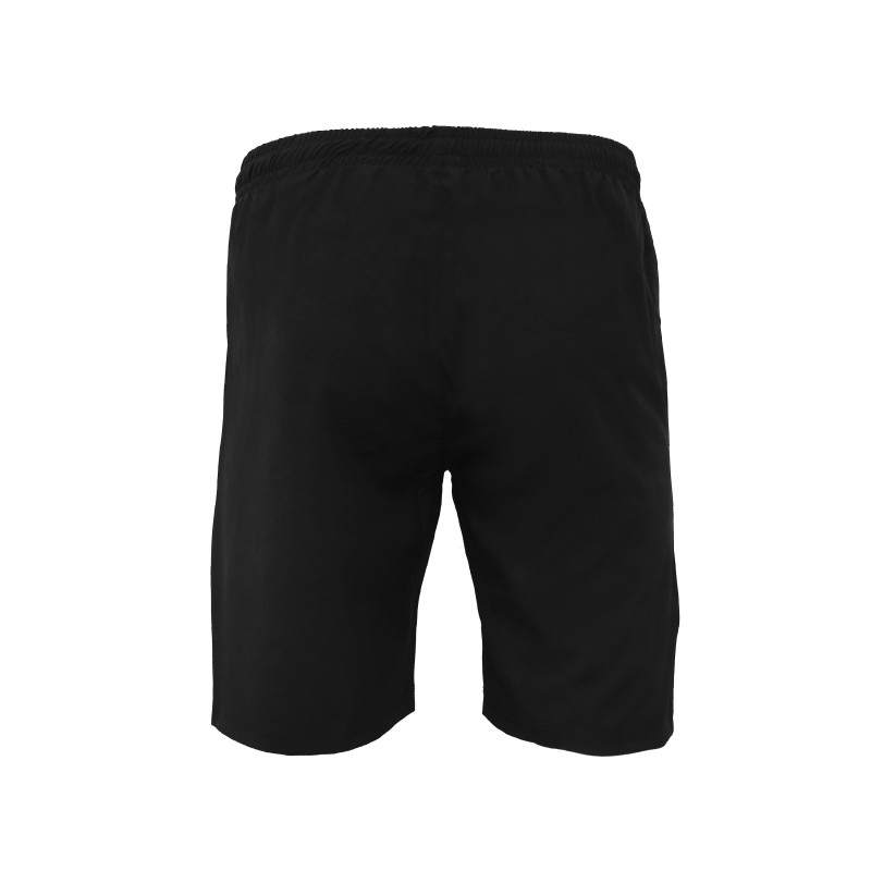 Whitedot Black Training Shorts - Zipper Pockets Whitedot Black Training Shorts - Zipper Pockets