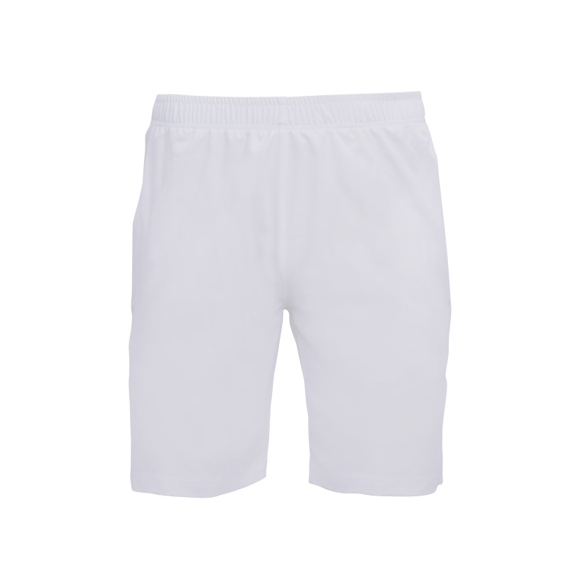 Whitedot White Training Shorts - Zipper Pockets Whitedot White Training Shorts - Zipper Pockets