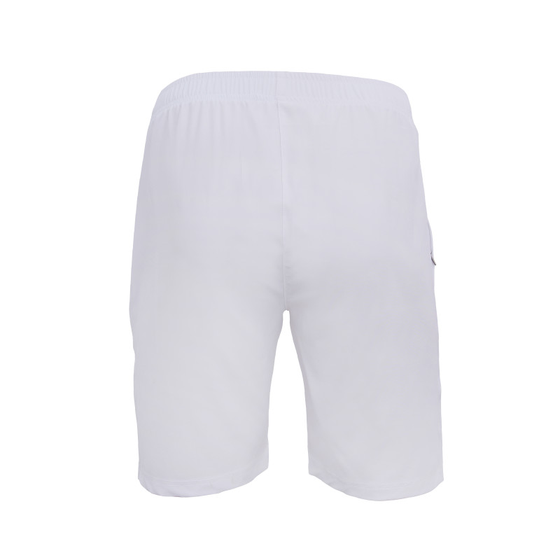 Whitedot White Training Shorts - Zipper Pockets Whitedot White Training Shorts - Zipper Pockets