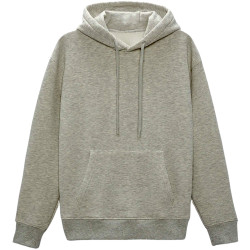 Whitedot Grey Hoodie - 320 GSM