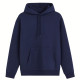 Whitedot Navy Blue Hoodie - 320 GSM Whitedot Navy Blue Hoodie - 320 GSM