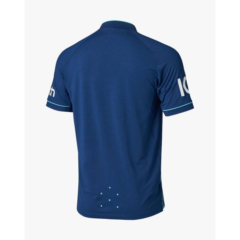 England Blue 2022 ODI World Cup Half Sleeves Cricket Fan Jersey - 100% Dryfit Polyester - With Name Personalization England Blue 2022 ODI World Cup Half Sleeves Cricket Fan Jersey - 100% Dryfit Polyester - With Name Personalization